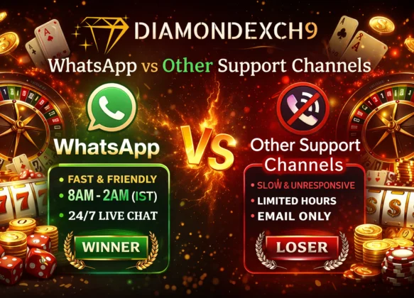 Diamondexch9 Whatsapp vs Other Support Channels